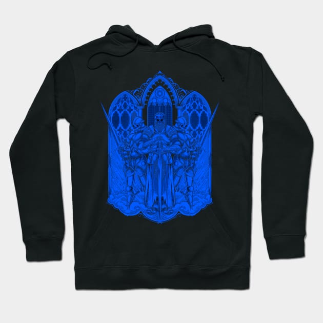 DEATH KNIGHTS - BLUE Hoodie by Alt Normal Clothes